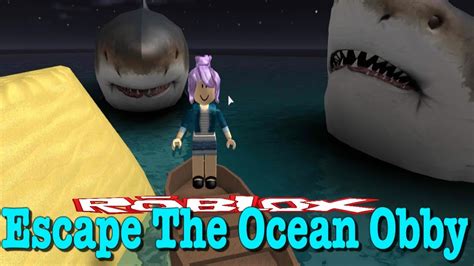 Out In The Ocean By Myself Roblox Escape The Ocean Obby Youtube