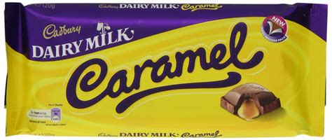 Cadbury Dairy Milk Chocolate Caramel Bar120g Pack Of 13