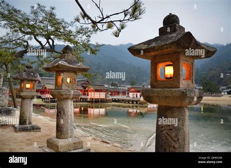 Itsukushima Jinja Is A Shinto Shrine In Miyajima Island Hatsukaichi