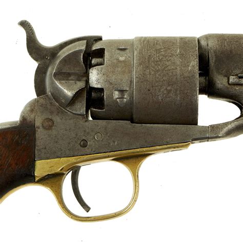 Original Us Civil War Colt Model 1860 Army Percussion Revolver With