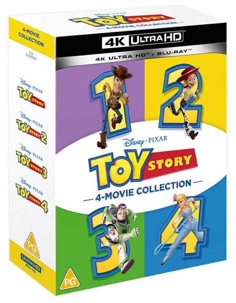 Toy Story 4 Movie Collection 4k Ultra Hd Blu Ray Free Shipping