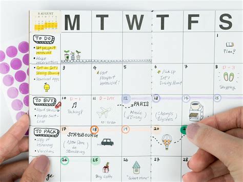 Mochithings Small Monthly Planner