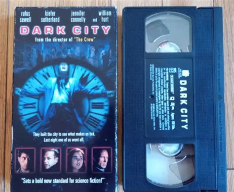 Dark City Vhs 1998 Kiefer Sutherland William Hurt Jennifer Connolly