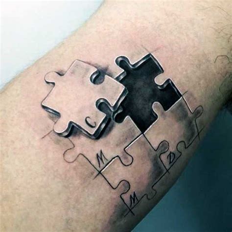 50 Autism Tattoos To Show Support This World Autism