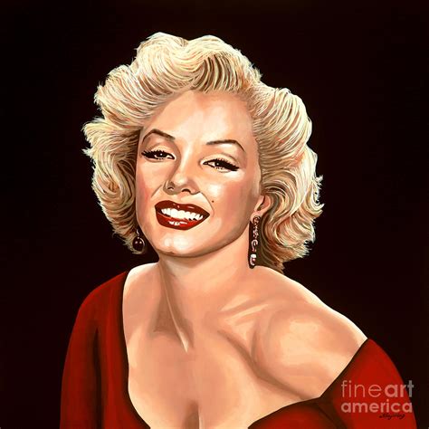 Marilyn Monroe Painting By Paul Meijering 29397 Hot Sex Picture