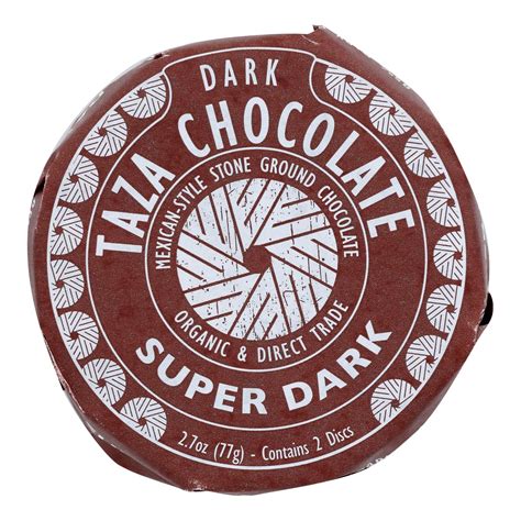 Taza Chocolate Organic Chocolate Mexicano Discs Super Dark Case Of Oz Foodsbasics