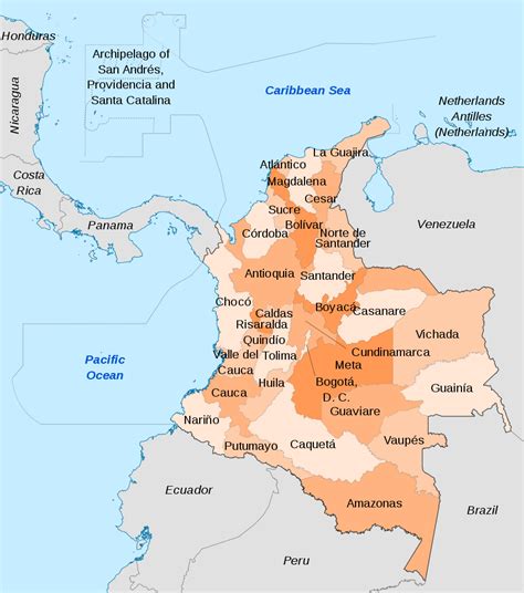 Filecolombia Location Map Englishsvg Wikimedia Commons