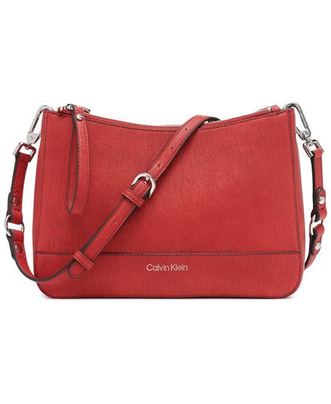 Calvin Klein Womens Elaine Crossbody And Reviews Handbags