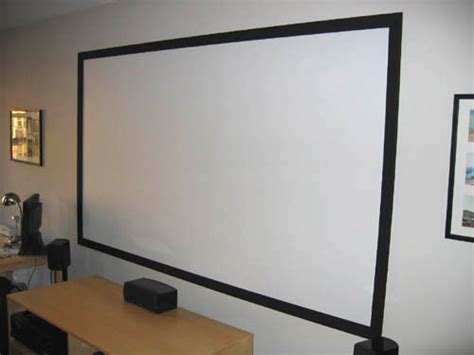 It allows you to create a projector screen wherever you want, even on a window! DIY Projector Screen - Part II - Goo It Yourself ...