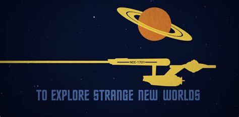 Wonderfully Animated Star Trek Series Intro Star Trek Original Series