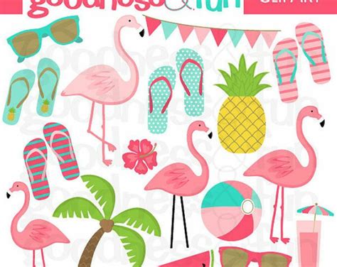 Download High Quality Flamingo Clip Art Summer Transparent