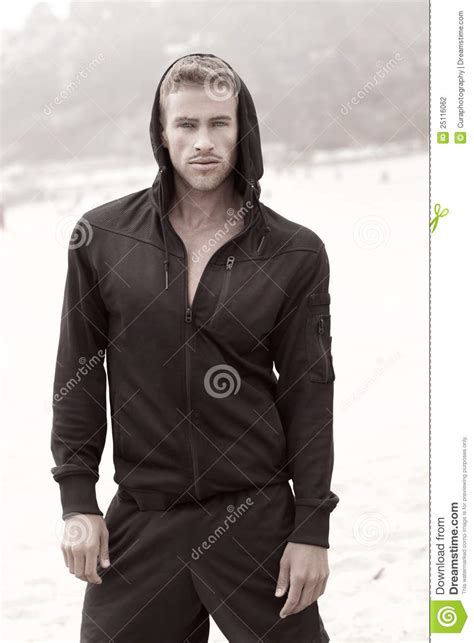 Male Fashion Model Stock Photo Image Of Blond Handsome