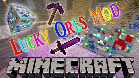 Minecraft Lucky Ores Mod Mod Review Lucky Ores Mod Review Minecraft
