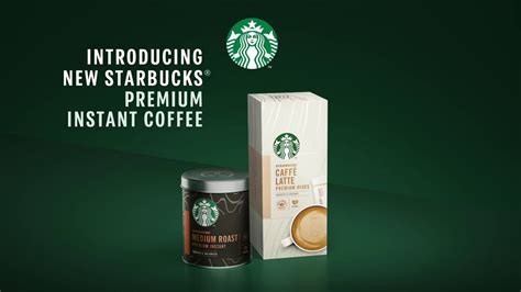 Enjoy Your Favourite Coffee At Home Starbucks Premium Instant Coffee