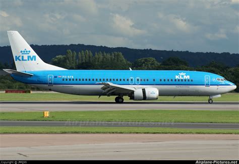 Ph Bpb Klm Boeing 737 400 At Manchester Photo Id 98456 Airplane