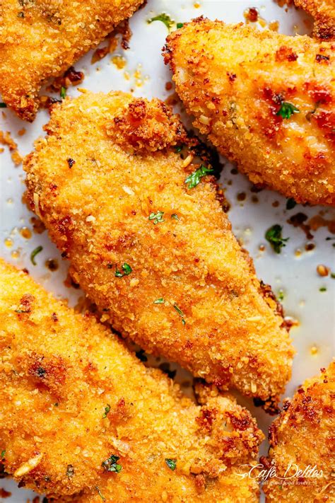 Boneless, skinless chicken breast recipes with tons of flavor—from crispy cutlets to flavorful soups, and more. Chicken Tenders (Lemon Garlic Parmesan) - Cafe Delites