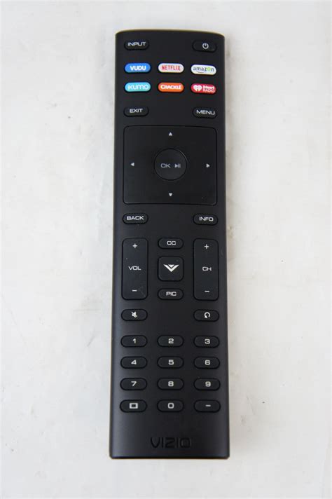 Vizio Xrt136 Smart Tv Television Remote Control Used Good Remote