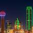 Dallas Skyline At Night In January  Pictures William Drew