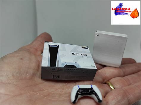 Ps5 Miniature Console Andor Controller With Box Handmade Etsy