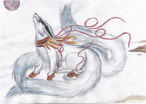 Three Tails Fox By Dakuness On Deviantart