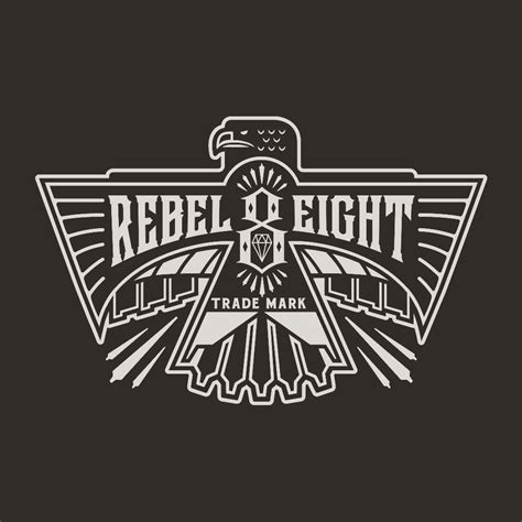 Raven Badge For Rebel8 Art Logo Animal Logo Badge
