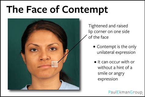 What Is Contempt Feeling Contempt Paul Ekman Group