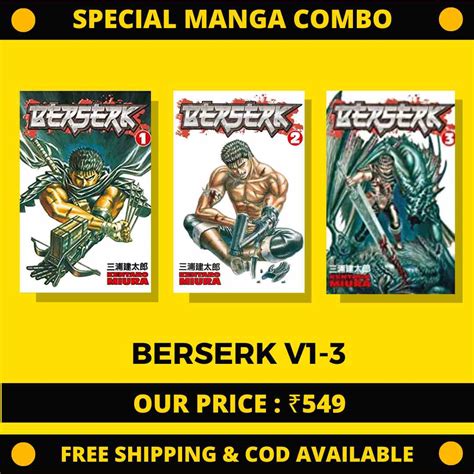 Berserk Vol 1 3 3emoji Books Store