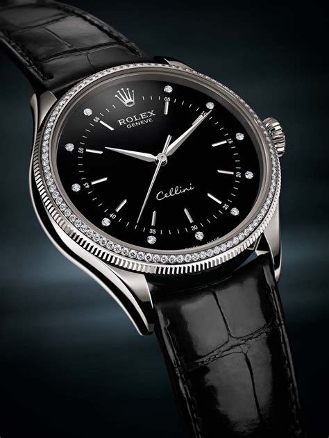 Rolex Watches New Cellini Time Models Crown The Time With Diamonds
