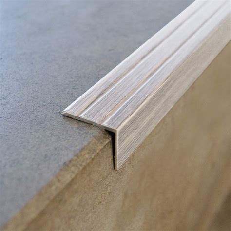 STAIRTEC SL aluminum stair nosing profiles that can be installed after ...