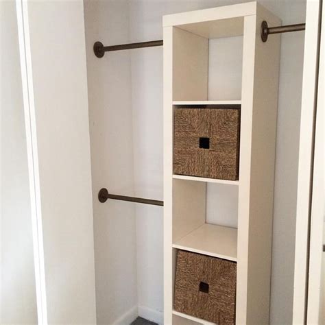 Best bedroom wardrobe ideas ikea pax built ins ideas. custom IKEA-hack closet: a painted Expedit bookcase ...
