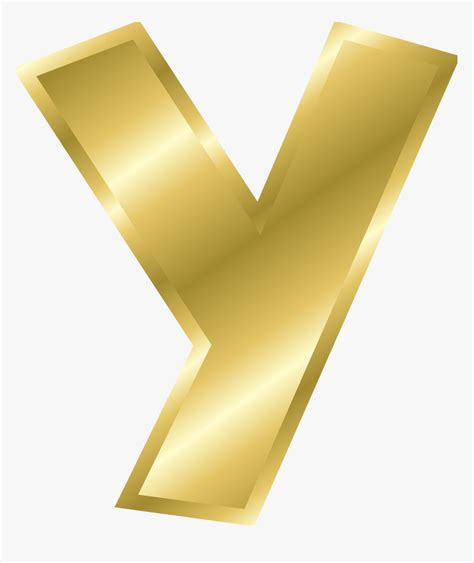 Letter Y Capital Letter Alphabet Png Image Gold Gold Alphabet Letters