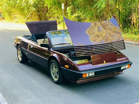 Autoberry—convertible tops, seat covers, upholstery, and more. 1984 Ferrari Mondial Cabriolet Extremely Clean for sale: photos, technical specifications ...