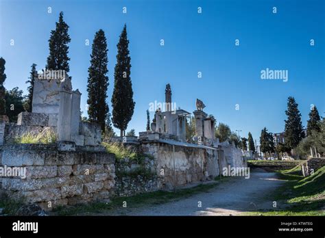 Kerameikos The Cemetery Of Ancient Athens In Greece Stock Photo Alamy