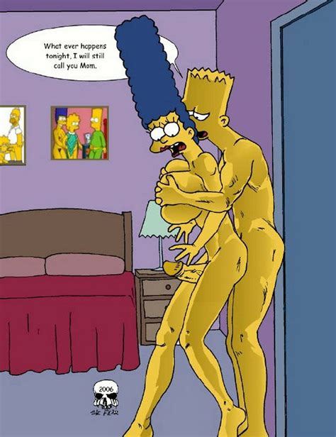 Bart Simpson And Marge Simpson Big Breast Nude Tits Penis
