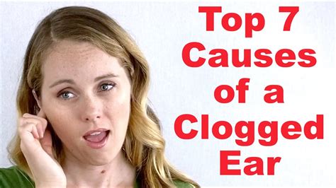Top 7 Causes Of A Clogged Ear With Minimal To No Pain Youtube