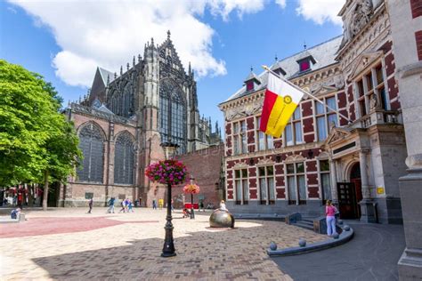 St Martin S Cathedral And Utrecht University On Central Square