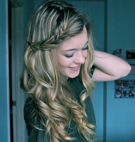 Cute Easy Hairstyles For Long Curly Hair Hairstyles For
