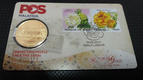 Barang kemas lebih mahal kerana termasuk dengan upah. Cikgu Siti Hazreen: Koleksi Emas Public Gold Edisi Pos ...