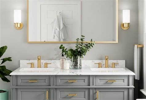 The best bathroom faucets are functional, beautiful, and fit your design needs. Brushed Gold Bathroom Faucet | Eqazadiv Home Design