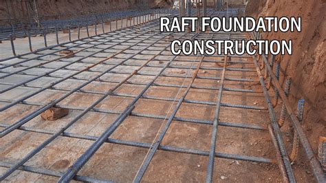 Raft Foundation Construction Details Youtube