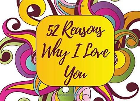 52 Reasons Why I Love You Why You Are The Best Prompt Journal Book