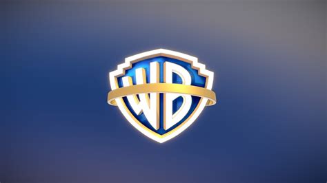 Realistic Warner Bros Pictures Logo Download Free 3d Model By