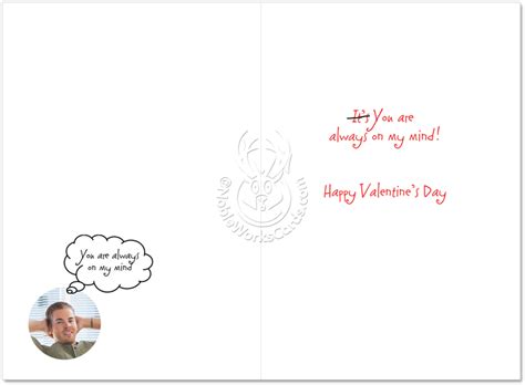 Maybe you would like to learn more about one of these? Thinking About You Dirty Sexy Valentine's Day Card