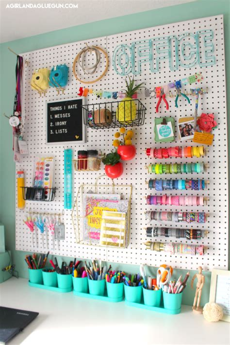 Then, find places to store these items where they will be easy to grab and use in the midst of a project. 30+ Clever Ways to Organize Your Craft Supplies | Feeling ...