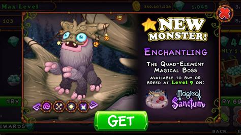 How To Breed Enchantling In Magical Sanctum New Monster 4 Element