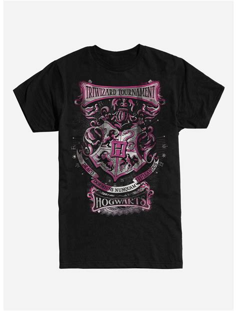 Harry Potter Triwizard Tournament Hogwarts Black T Shirt Hot Topic