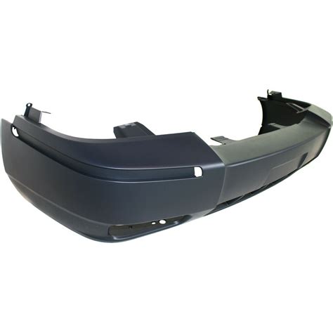 New Bumper Cover Primed With Fog Light Holes Front Side Fits Mercury