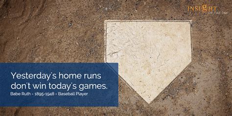 Yesterdays Home Runs Win Games Babe Ruth Baseball
