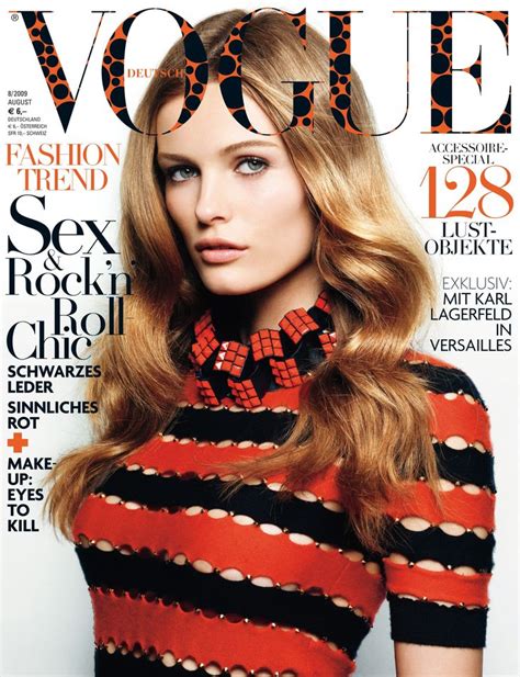 Edita Vilkeviciute Throughout The Years In Vogue Vogue Germany Vogue