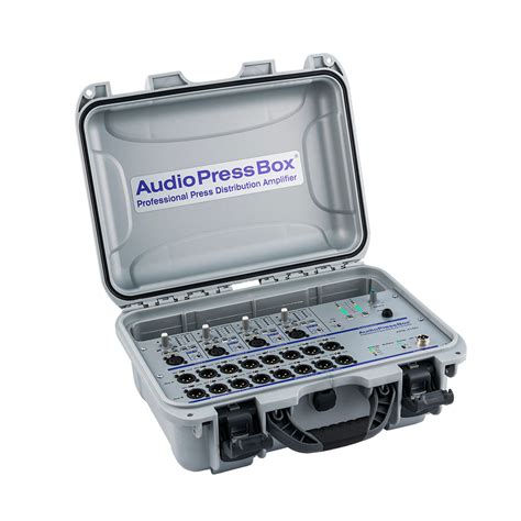 Apb 416 C Active Portable 4x Input 16 Outputs Audiopressbox